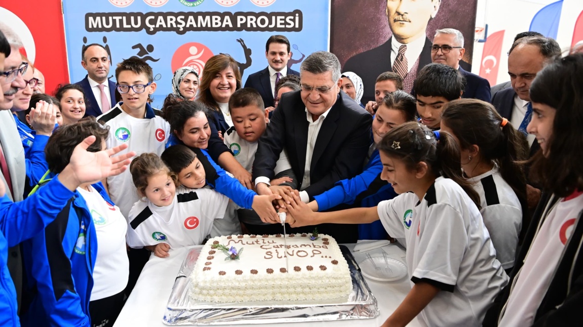 MUTLU ÇARŞAMBA PROJESİ AÇILIŞ TÖRENİ YAPILDI.